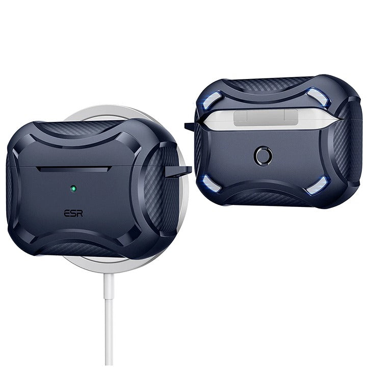 Shop and buy ESR Cyber Armor Magnetic Tough Case for AirPods Pro/AirPods Pro 2 (2019/ 2022) Shockproof MagSafe| Casefactorie® online with great deals and sales prices with fast and safe shipping. Casefactorie is the largest Singapore official authorised retailer for the largest collection of mobile premium accessories.