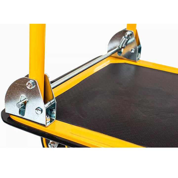 Shop and buy Foldable Anti Slip Grip Heavy Duty Hand Trolley Silent Wheels Load Weight 175kg/ 400kg non-slip sweep| Casefactorie® online with great deals and sales prices with fast and safe shipping. Casefactorie is the largest Singapore official authorised retailer for the largest collection of mobile premium accessories.