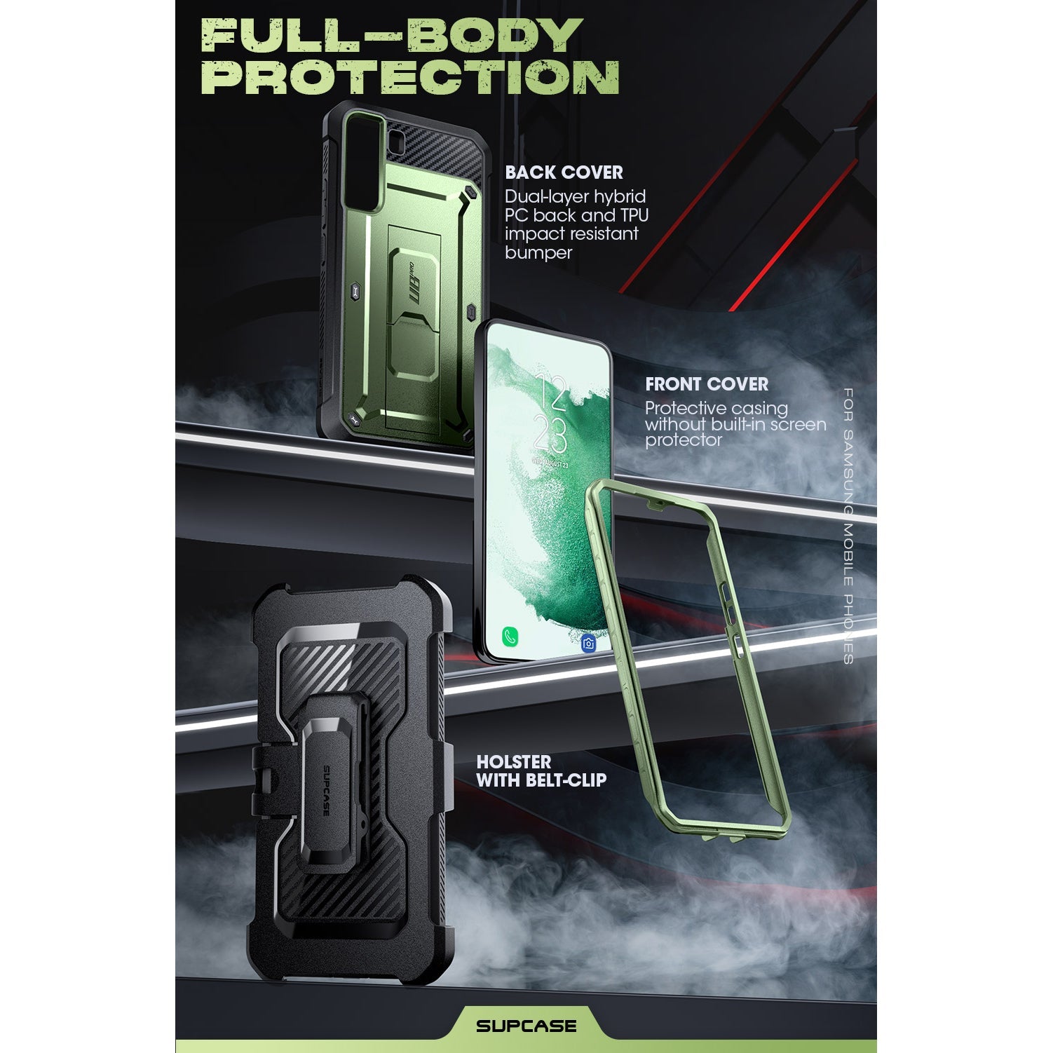 Shop and buy Supcase Unicorn Beetle Pro Full-Body Rugged Holster Case Samsung Galaxy S22 Plus (2022) Kickstand| Casefactorie® online with great deals and sales prices with fast and safe shipping. Casefactorie is the largest Singapore official authorised retailer for the largest collection of mobile premium accessories.