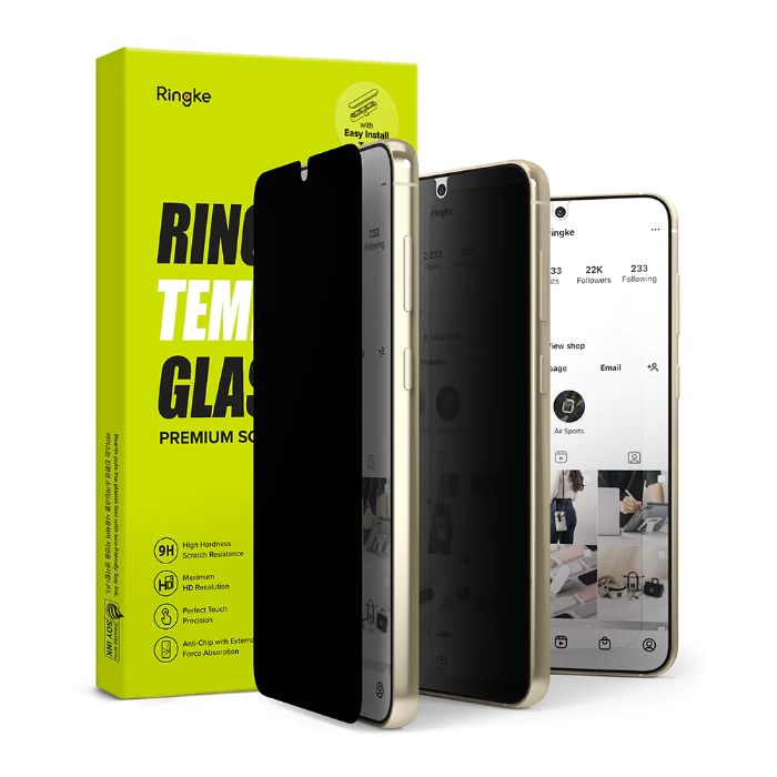 Shop and buy Ringke Tempered Glass Samsung Galaxy S23 (2023) Installation Kit Privacy Anti-spy, full-coverage| Casefactorie® online with great deals and sales prices with fast and safe shipping. Casefactorie is the largest Singapore official authorised retailer for the largest collection of mobile premium accessories.