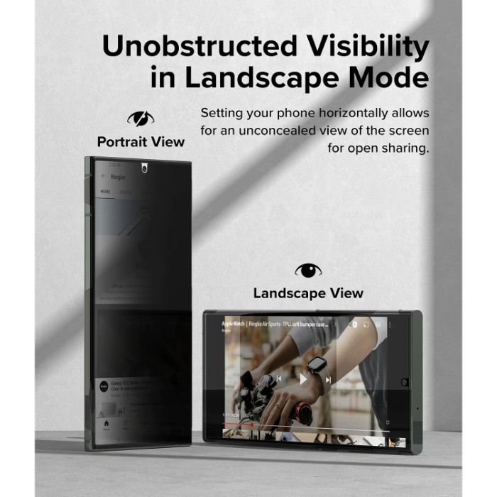 Shop and buy Ringke Dual Easy Screen Protectors Samsung Galaxy S23 Ultra (2023) Installation Kit Privacy Anti-spy| Casefactorie® online with great deals and sales prices with fast and safe shipping. Casefactorie is the largest Singapore official authorised retailer for the largest collection of mobile premium accessories.