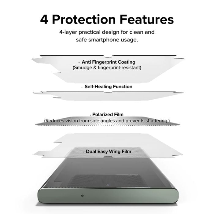 Shop and buy Ringke Dual Easy Screen Protectors Samsung Galaxy S23 Ultra (2023) Installation Kit Privacy Anti-spy| Casefactorie® online with great deals and sales prices with fast and safe shipping. Casefactorie is the largest Singapore official authorised retailer for the largest collection of mobile premium accessories.