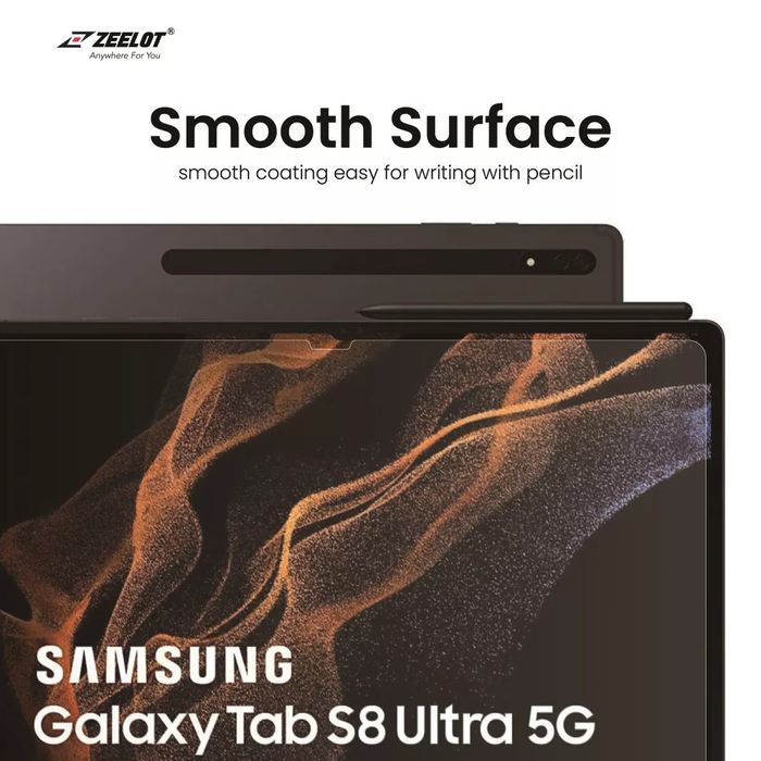 Shop and buy Zeelot PureGlass 2.5D Tempered Glass Screen Protector for Samsung Galaxy Tab S8 Ultra (2022)| Casefactorie® online with great deals and sales prices with fast and safe shipping. Casefactorie is the largest Singapore official authorised retailer for the largest collection of mobile premium accessories.