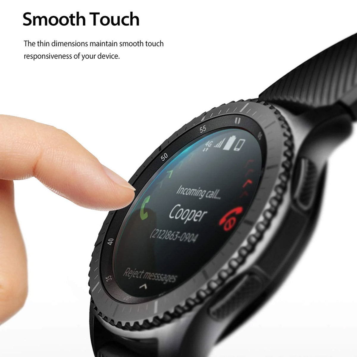 Shop and buy Ringke Tempered Glass Screen Protector for 46mm Samsung Galaxy Watch Gear S3 (2017)| Casefactorie® online with great deals and sales prices with fast and safe shipping. Casefactorie is the largest Singapore official authorised retailer for the largest collection of mobile premium accessories.