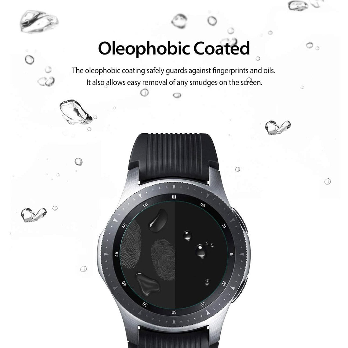 Shop and buy Ringke Tempered Glass Screen Protector for 46mm Samsung Galaxy Watch Gear S3 (2017)| Casefactorie® online with great deals and sales prices with fast and safe shipping. Casefactorie is the largest Singapore official authorised retailer for the largest collection of mobile premium accessories.