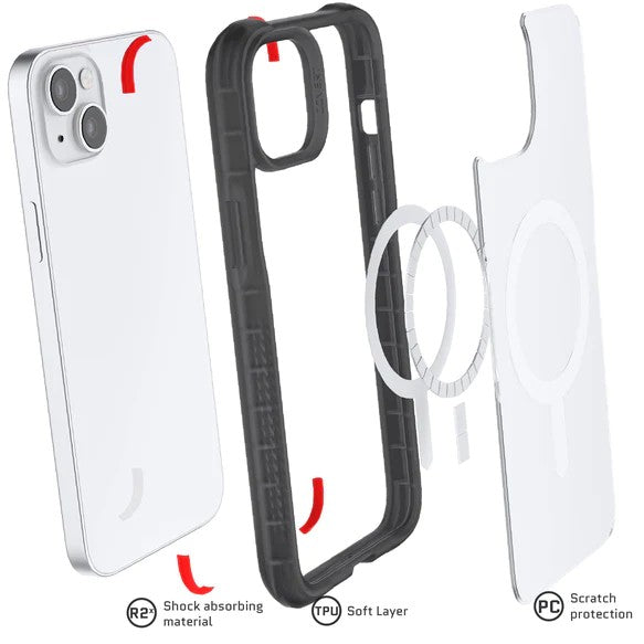 Shop and buy Ghostek Covert 6 Protection Case for iPhone 14 Plus (2022) with MagSafe Compatible Shockproof| Casefactorie® online with great deals and sales prices with fast and safe shipping. Casefactorie is the largest Singapore official authorised retailer for the largest collection of mobile premium accessories.