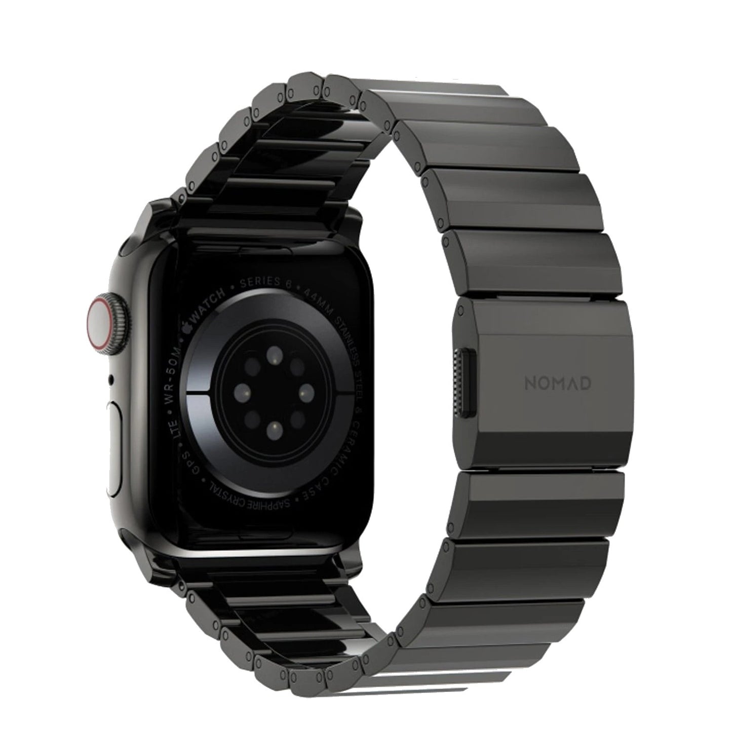 Shop and buy Nomad Stainless Steel Strap V2 Apple Watch 44mm/42mm Custom stainless steel lugs scratch resistant| Casefactorie® online with great deals and sales prices with fast and safe shipping. Casefactorie is the largest Singapore official authorised retailer for the largest collection of mobile premium accessories.