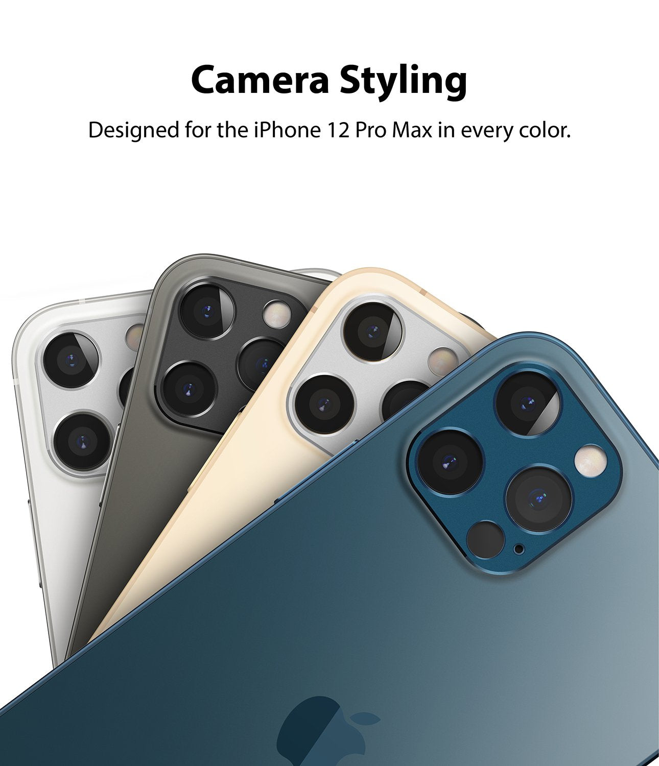 Shop and buy Ringke Camera Styling Lens Protector iPhone 12 Pro Max (2020) Durable aluminum Anti-reflective surface| Casefactorie® online with great deals and sales prices with fast and safe shipping. Casefactorie is the largest Singapore official authorised retailer for the largest collection of mobile premium accessories.