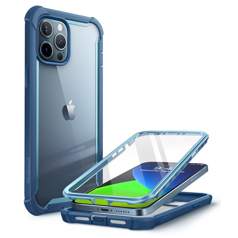 Shop and buy i-Blason Ares Clear Case with Built-In Screen Protector for iPhone 12 Pro Max (2020) Shockproof| Casefactorie® online with great deals and sales prices with fast and safe shipping. Casefactorie is the largest Singapore official authorised retailer for the largest collection of mobile premium accessories.