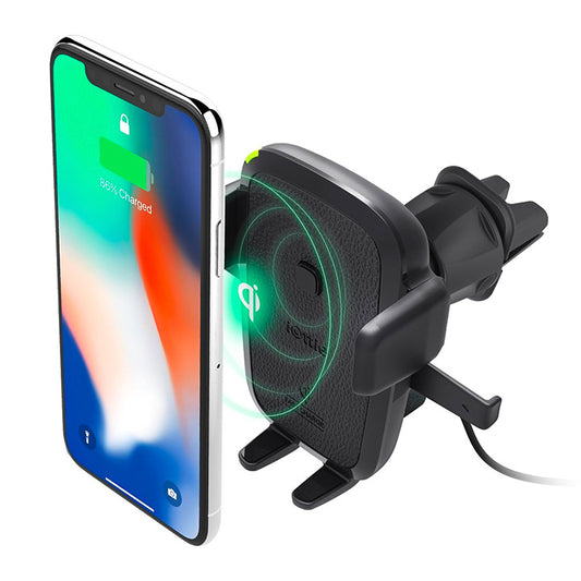 iOttie Easy One Touch Wireless Fast Charging Air Vent Mount Holder for Mobile Devices