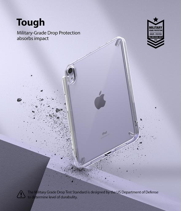 Shop and buy Ringke Fusion Case iPad Mini 6 (2021) Apple Pencil Holder Loss prevention design See-through back| Casefactorie® online with great deals and sales prices with fast and safe shipping. Casefactorie is the largest Singapore official authorised retailer for the largest collection of mobile premium accessories.