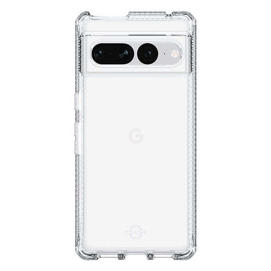 Shop and buy ITSKINS Supreme R Protection Clear Case Google Pixel 7 Pro (2022) Antimicrobial Defense Shockproof| Casefactorie® online with great deals and sales prices with fast and safe shipping. Casefactorie is the largest Singapore official authorised retailer for the largest collection of mobile premium accessories.