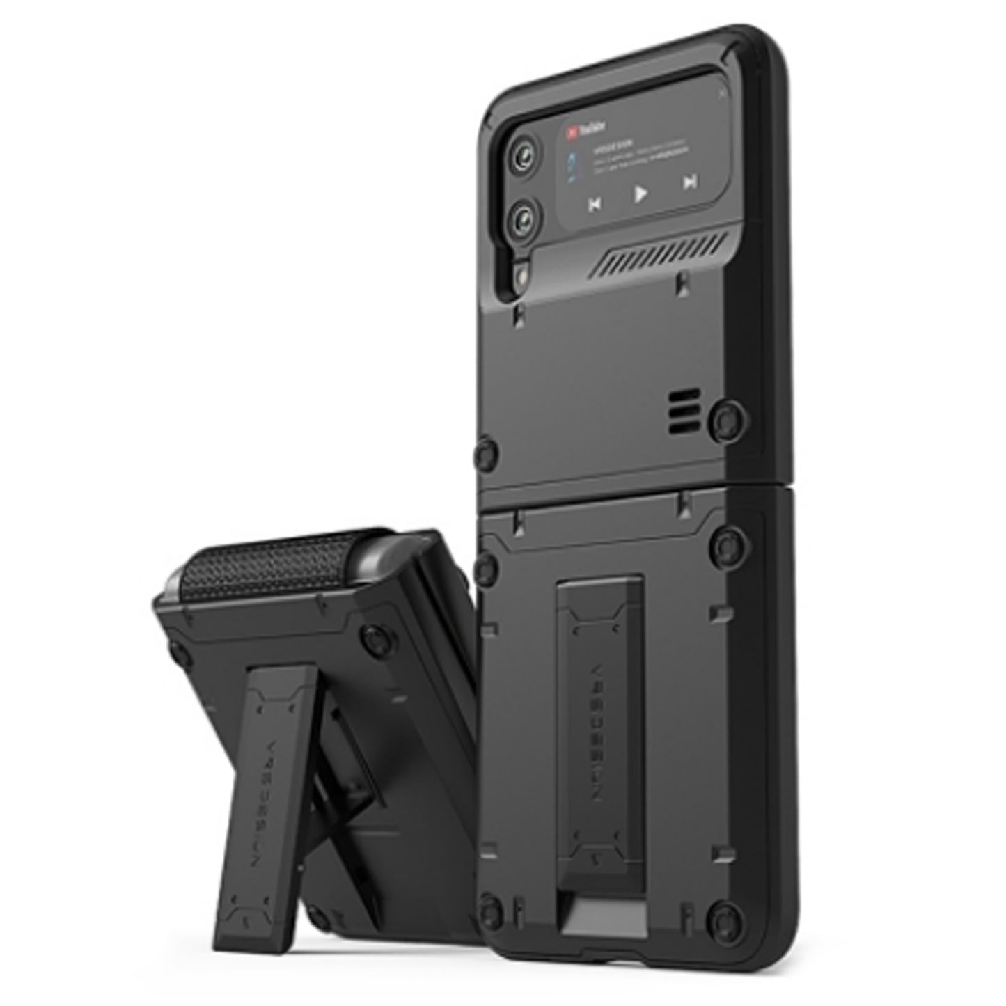Shop and buy VRS Design QuickStand Active Case for Samsung Galaxy Z Flip 3 5G (2021) Shockproof Kickstand| Casefactorie® online with great deals and sales prices with fast and safe shipping. Casefactorie is the largest Singapore official authorised retailer for the largest collection of mobile premium accessories.
