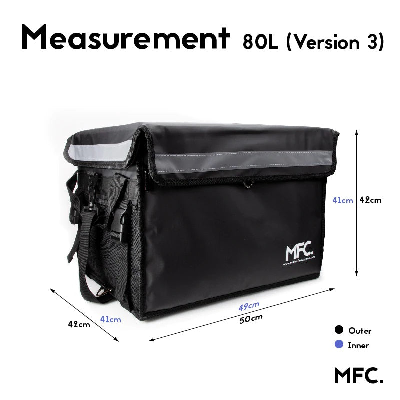 Shop and buy MFC MAGNETO V3 Series Magnetic and Zip with Lock Ring Sling Food Delivery Thermal Bag Auto-Secure| Casefactorie® online with great deals and sales prices with fast and safe shipping. Casefactorie is the largest Singapore official authorised retailer for the largest collection of mobile premium accessories.