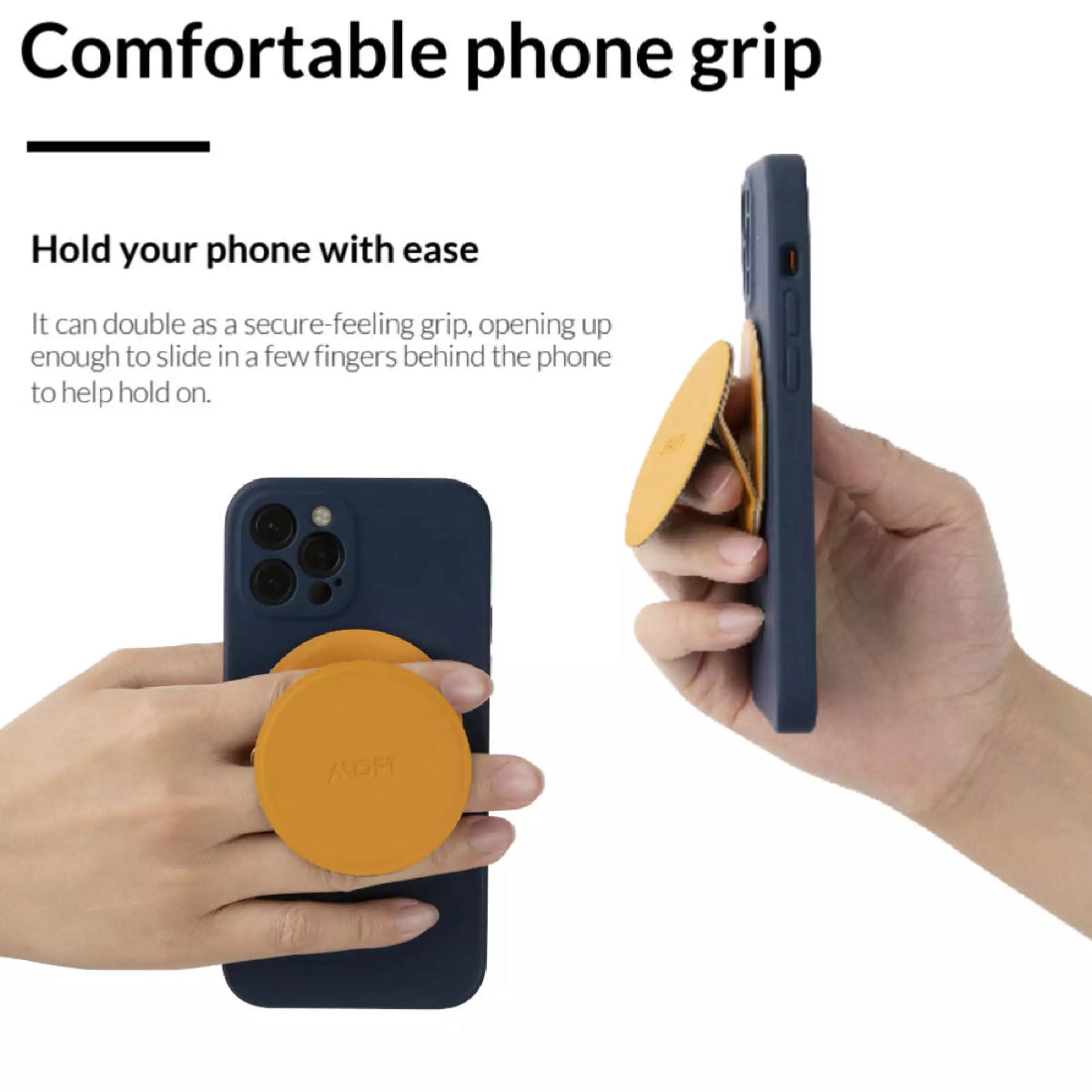 Shop and buy MOFT O Snap Phone Stand & Grip with MagSafe Compatible 360-degree Rotatable sophisticated phone grip| Casefactorie® online with great deals and sales prices with fast and safe shipping. Casefactorie is the largest Singapore official authorised retailer for the largest collection of mobile premium accessories.