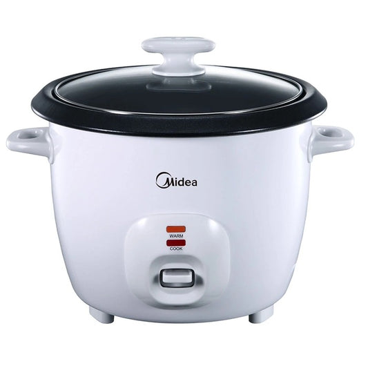 Shop and buy Midea MEC-1006W Rice Cooker 0.6L Capacity Cooking Indicator Light Keep Warm Function| Casefactorie® online with great deals and sales prices with fast and safe shipping. Casefactorie is the largest Singapore official authorised retailer for the largest collection of household and home care appliances.