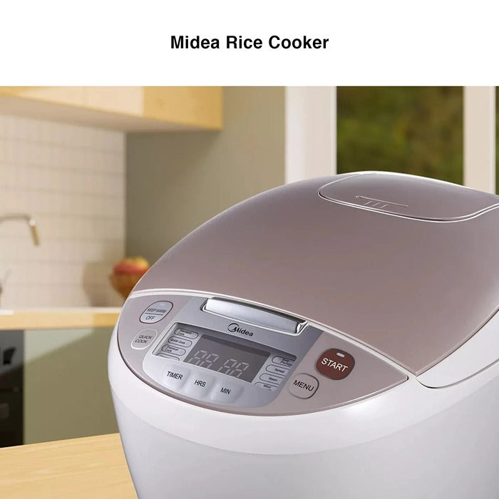 Shop and buy Midea MMR3018 Rice Cooker 1.0L Multiple Pre-set Menus Smart Temperature Sensor Non-Stick | Casefactorie® online with great deals and sales prices with fast and safe shipping. Casefactorie is the largest Singapore official authorised retailer for the largest collection of household and home care appliances.