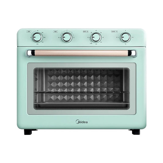 Shop and buy Midea MEO-35CQA-GN Electric Oven 35L Light Retro Style Bake Broil Toast Fermentation| Casefactorie® online with great deals and sales prices with fast and safe shipping. Casefactorie is the largest Singapore official authorised retailer for the largest collection of household and home care appliances.