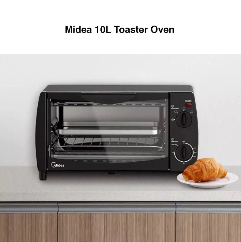 Shop and buy Midea MEO-10BDW-BK Mechanical Toaster Oven 10L 15-min Timer with Bell Ring Toast/Bake/Broil| Casefactorie® online with great deals and sales prices with fast and safe shipping. Casefactorie is the largest Singapore official authorised retailer for the largest collection of household and home care appliances.