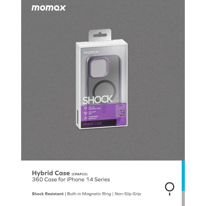 Shop and buy Momax Shock Resistant Hybrid Case iPhone 14 Pro Max 2022 MagSafe Compatible Drop & shock resistant| Casefactorie® online with great deals and sales prices with fast and safe shipping. Casefactorie is the largest Singapore official authorised retailer for the largest collection of mobile premium accessories.