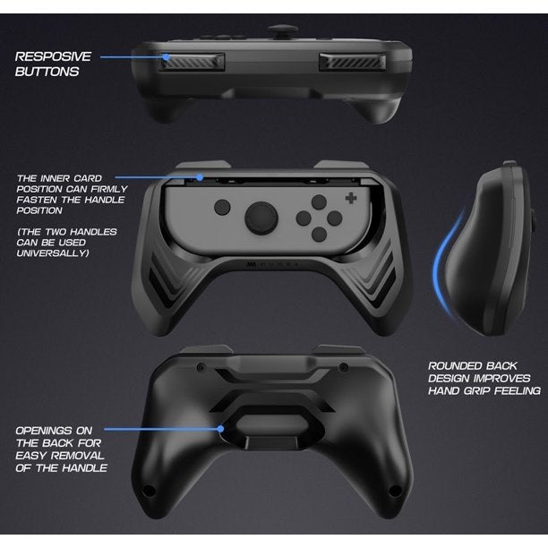 Shop and buy Mumba Grip Kit for Nintendo Switch Joy-Con Controllers Shock Absorption Rugged Protection| Casefactorie® online with great deals and sales prices with fast and safe shipping. Casefactorie is the largest Singapore official authorised retailer for the largest collection of mobile premium accessories.