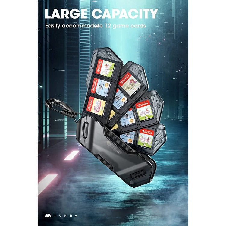 Shop and buy Mumba 12 Nintendo Switch Game Card Case Holder 4-layer rotary holders Holds 12 game cards Portable| Casefactorie® online with great deals and sales prices with fast and safe shipping. Casefactorie is the largest Singapore official authorised retailer for the largest collection of mobile premium accessories.