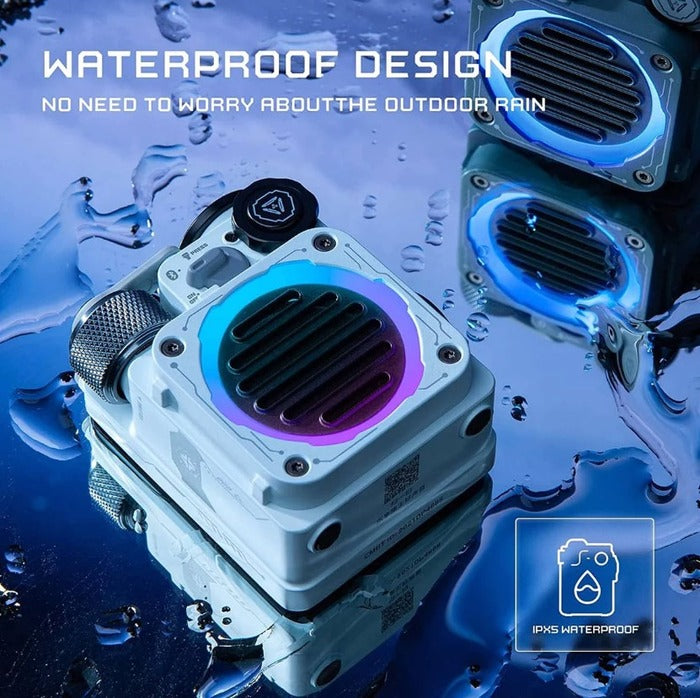 Shop and buy Muzen Cyber Cube Bluetooth Speaker RGB LED Light IPX5 Waterproof Portable Long Battery Life| Casefactorie® online with great deals and sales prices with fast and safe shipping. Casefactorie is the largest Singapore official authorised retailer for the largest collection of mobile premium accessories.