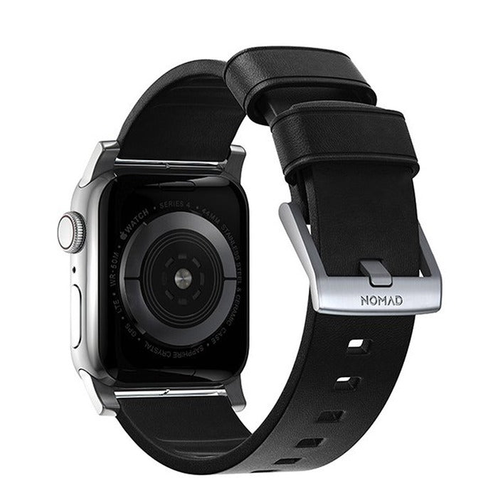 Shop and buy Nomad Active Pro Waterproof Heinen Leather Strap Apple Watch 41mm/40mm/38mm stainless steel lugs buckle| Casefactorie® online with great deals and sales prices with fast and safe shipping. Casefactorie is the largest Singapore official authorised retailer for the largest collection of household and home care items.