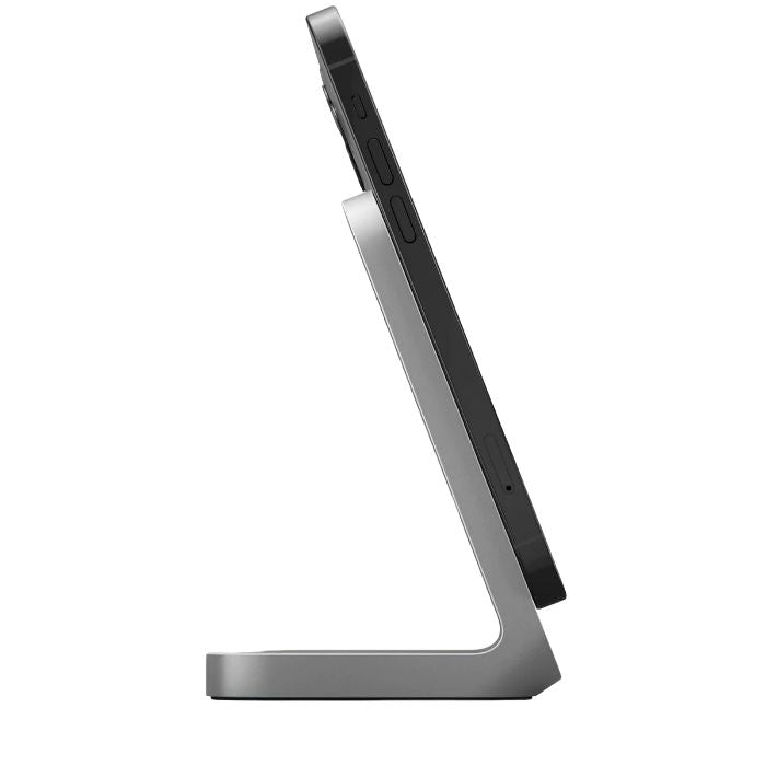 Shop and buy NOMAD Stand One MagSafe Charger 15W fast charging portrait or landscape orientation Mount Stand| Casefactorie® online with great deals and sales prices with fast and safe shipping. Casefactorie is the largest Singapore official authorised retailer for the largest collection of mobile premium accessories.