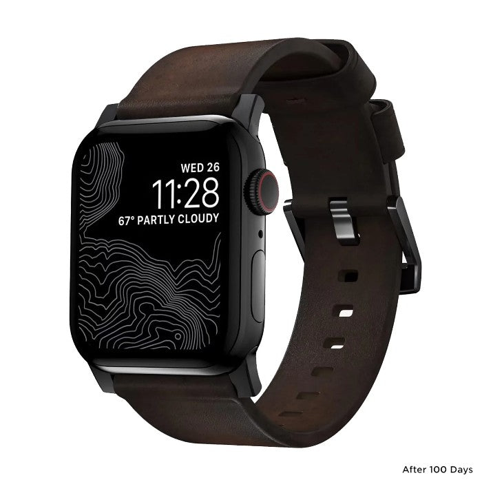 Shop and buy Nomad Modern Strap for Apple Watch 49mm/45mm/44mm/42mm By Nomad Leather Custom buckle and lugs| Casefactorie® online with great deals and sales prices with fast and safe shipping. Casefactorie is the largest Singapore official authorised retailer for the largest collection of mobile premium accessories.