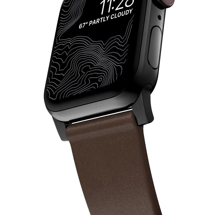 Shop and buy Nomad Modern Strap for Apple Watch 49mm/45mm/44mm/42mm By Nomad Leather Custom buckle and lugs| Casefactorie® online with great deals and sales prices with fast and safe shipping. Casefactorie is the largest Singapore official authorised retailer for the largest collection of mobile premium accessories.