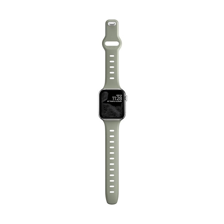 Shop and buy Nomad Waterproof FKM Sports Strap Slim Apple Watch 49mm/45mm/44mm/42mm Stainless steel closure pin| Casefactorie® online with great deals and sales prices with fast and safe shipping. Casefactorie is the largest Singapore official authorised retailer for the largest collection of mobile premium accessories.
