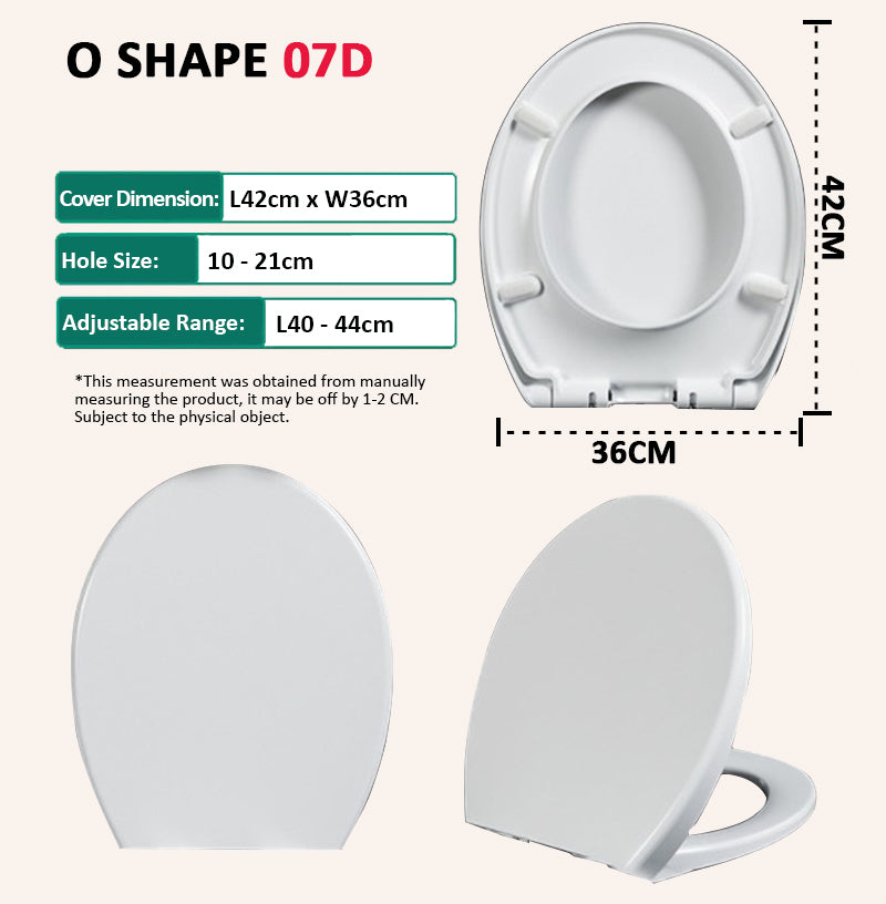 Shop and buy Slow Close Heavy Duty Toilet Seat Covers Adjustable Hole distance &Length Range 1-button Quick release| Casefactorie® online with great deals and sales prices with fast and safe shipping. Casefactorie is the largest Singapore official authorised retailer for the largest collection of household and home care items.