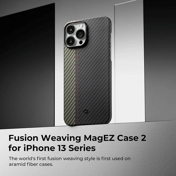 Shop and buy PITAKA Aramid Fiber Fusion Weaving MagEZ 2 Case for iPhone 13 Pro (2021) non-slip texture| Casefactorie® online with great deals and sales prices with fast and safe shipping. Casefactorie is the largest Singapore official authorised retailer for the largest collection of mobile premium accessories.