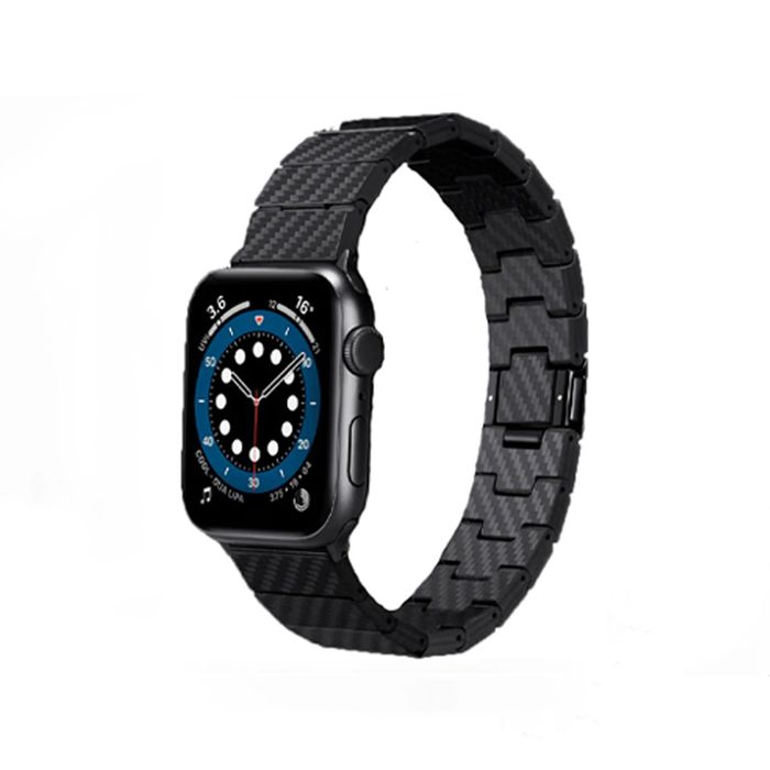 Shop and buy PITAKA Modern Carbon Fiber Link Bracelet Band for Apple Watch 38/40/41 & 42/44/45mm| Casefactorie® online with great deals and sales prices with fast and safe shipping. Casefactorie is the largest Singapore official authorised retailer for the largest collection of mobile premium accessories.