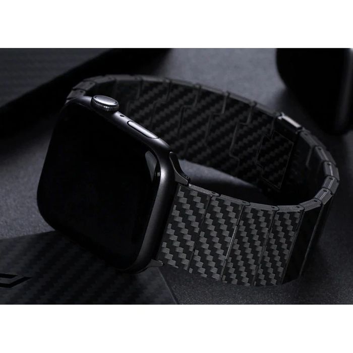 PITAKA Modern Carbon Fiber Link Bracelet Band for Apple Watch 38/40/41 –  Casefactorie®