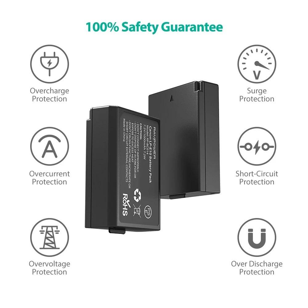 Shop and buy RAVPower RP-BC014 Camera Battery Charger Set for Canon LP-E10 1000mAh safety protection guarantee| Casefactorie® online with great deals and sales prices with fast and safe shipping. Casefactorie is the largest Singapore official authorised retailer for the largest collection of mobile premium accessories.