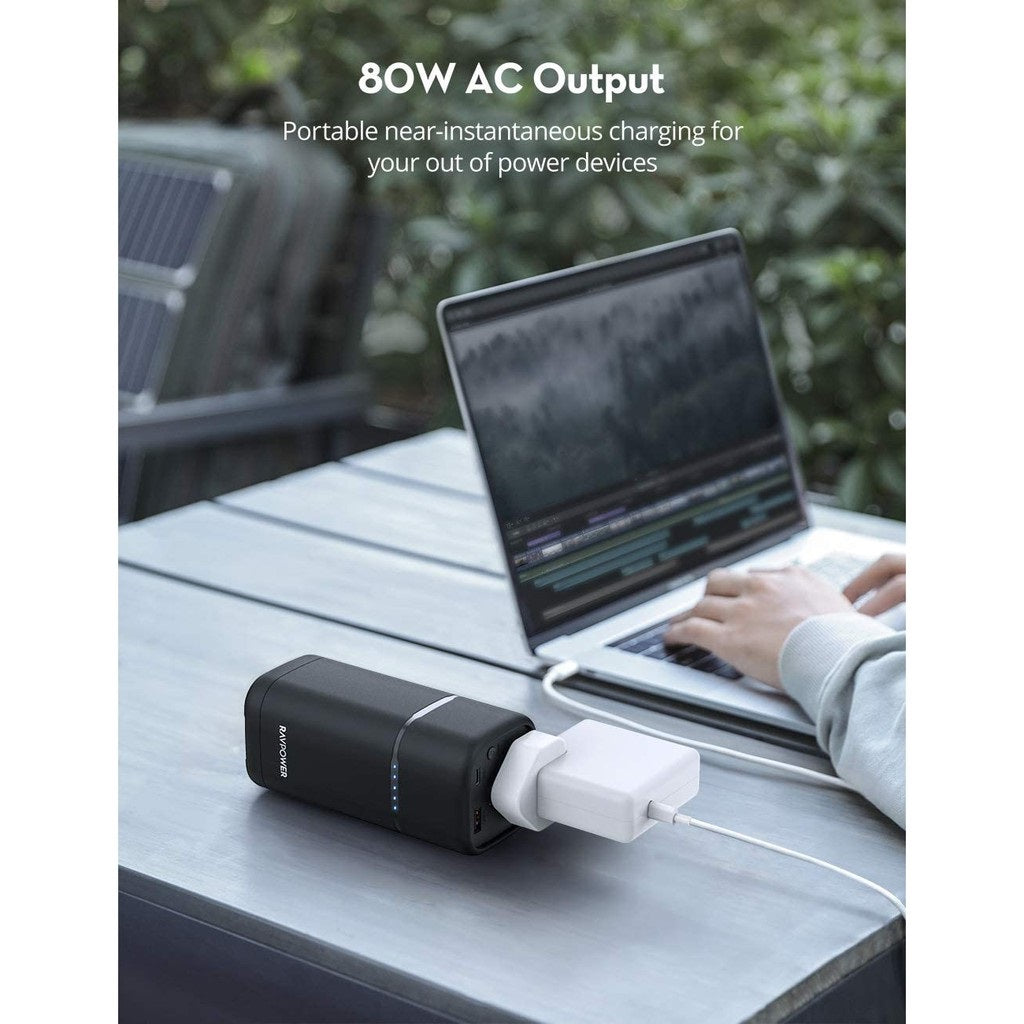 Shop and buy RAVPower RP-PB054 80W PD Pioneer 20000mAh AC Portable Power Bank Power Delivery Laptop Charger| Casefactorie® online with great deals and sales prices with fast and safe shipping. Casefactorie is the largest Singapore official authorised retailer for the largest collection of mobile premium accessories.