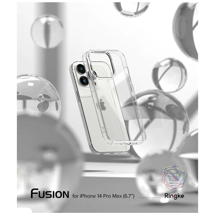 Shop and buy Ringke Fusion Case iPhone 14 Pro Max 2022 Crystal Clear Anti-yellowing Shockproof Minimalist design| Casefactorie® online with great deals and sales prices with fast and safe shipping. Casefactorie is the largest Singapore official authorised retailer for the largest collection of mobile premium accessories.