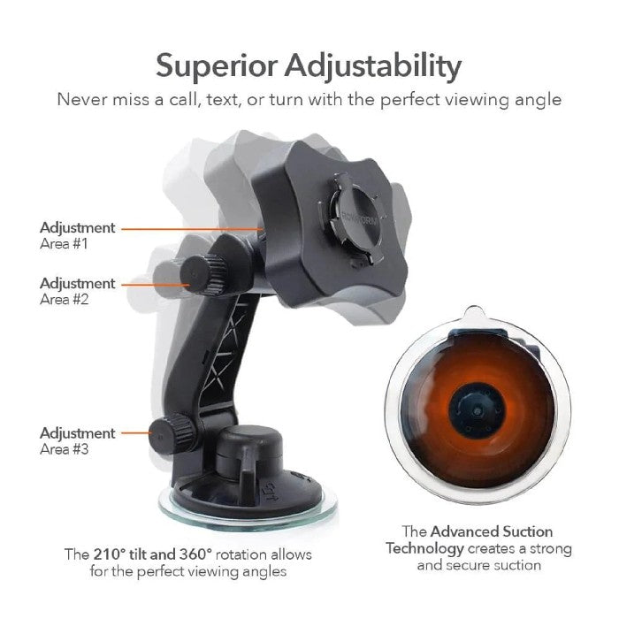 Shop and buy ROKFORM Aluminum RokLock Twist Lock Windshield Suction Mount Advanced Suction Technology Hands Free| Casefactorie® online with great deals and sales prices with fast and safe shipping. Casefactorie is the largest Singapore official authorised retailer for the largest collection of mobile premium accessories.