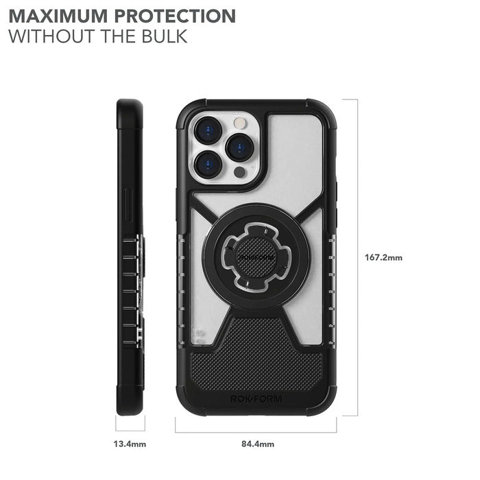 Shop and buy ROKFORM Crystal Case for iPhone 13 Pro Max (2021) RockLock Twist Anti-slip Grip Screen Protection| Casefactorie® online with great deals and sales prices with fast and safe shipping. Casefactorie is the largest Singapore official authorised retailer for the largest collection of mobile premium accessories.