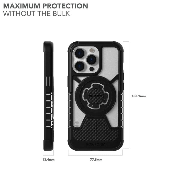 Shop and buy ROKFORM Crystal Case for iPhone 13 Pro (2021) RockLock Twist Anti-slip Grip Screen Protection| Casefactorie® online with great deals and sales prices with fast and safe shipping. Casefactorie is the largest Singapore official authorised retailer for the largest collection of mobile premium accessories.