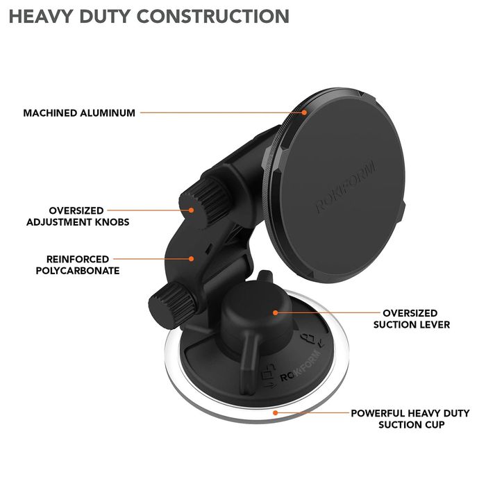 Shop and buy ROKFORM Magnetic Windshield Suction Mount with MagSafe Compatible Powerful suction cup hands-free| Casefactorie® online with great deals and sales prices with fast and safe shipping. Casefactorie is the largest Singapore official authorised retailer for the largest collection of mobile premium accessories.
