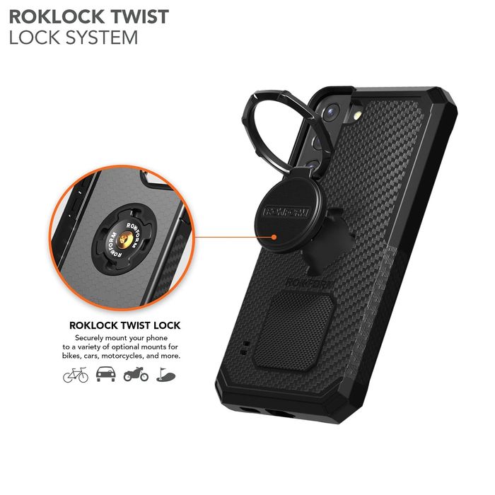 Shop and buy ROKFORM Rugged Case Galaxy S22 Plus (2022) RokLock Twist lock system Shockproof Scratch-resistant| Casefactorie® online with great deals and sales prices with fast and safe shipping. Casefactorie is the largest Singapore official authorised retailer for the largest collection of mobile premium accessories.