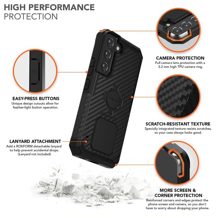 Shop and buy ROKFORM Rugged Case Samsung Galaxy S22 (2022) RokLock Twist lock system Shockproof Scratch-resistant| Casefactorie® online with great deals and sales prices with fast and safe shipping. Casefactorie is the largest Singapore official authorised retailer for the largest collection of mobile premium accessories.