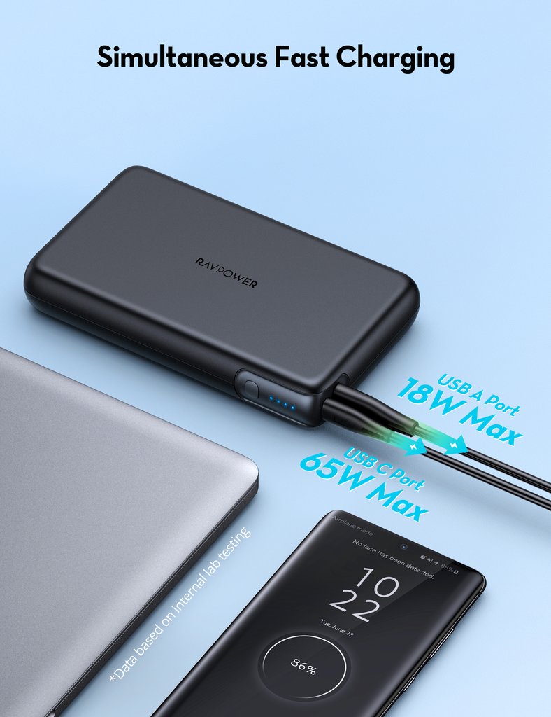 Shop and buy RAVPower RP-PB232 90W PD Pioneer Power Bank 30000mAh with Quick Charge 3.0 & Power Delivery| Casefactorie® online with great deals and sales prices with fast and safe shipping. Casefactorie is the largest Singapore official authorised retailer for the largest collection of mobile premium accessories.