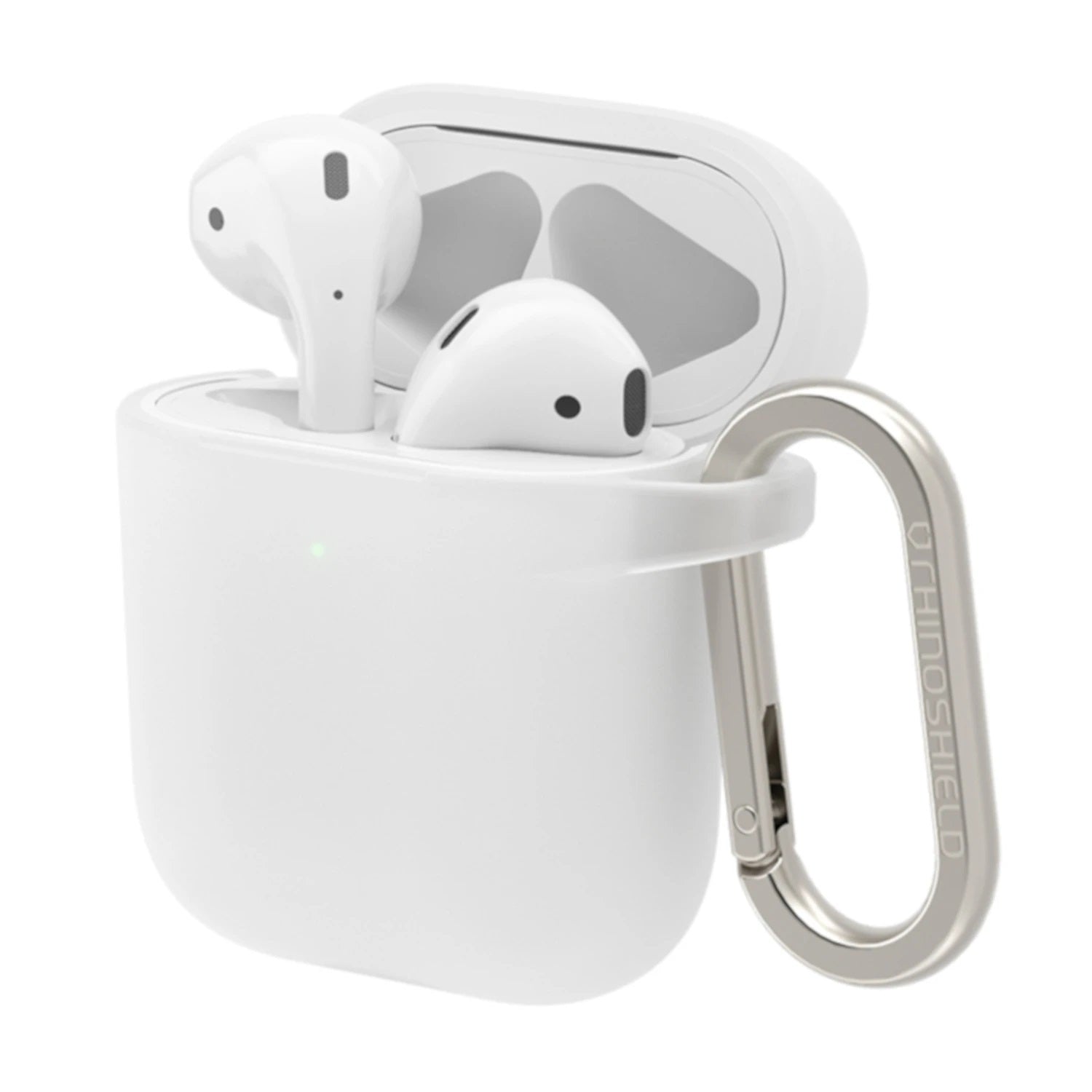 Shop and buy Rhinoshield Impact Resistant Case for AirPods 2nd gen/1st gen (2018-2017) with Carabiner Shockproof| Casefactorie® online with great deals and sales prices with fast and safe shipping. Casefactorie is the largest Singapore official authorised retailer for the largest collection of mobile premium accessories.