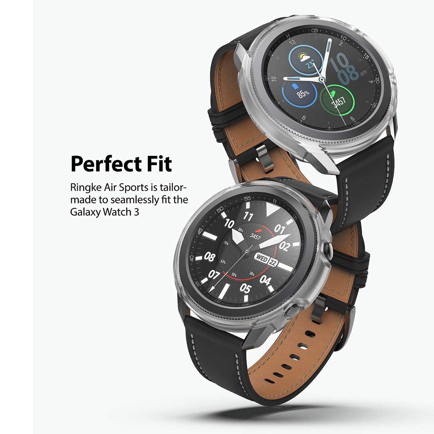 Shop and buy Ringke Air Sports Case for Samsung Galaxy Watch3 (2020) Shockproof Scratch-resistant Perfect Fit| Casefactorie® online with great deals and sales prices with fast and safe shipping. Casefactorie is the largest Singapore official authorised retailer for the largest collection of mobile premium accessories.