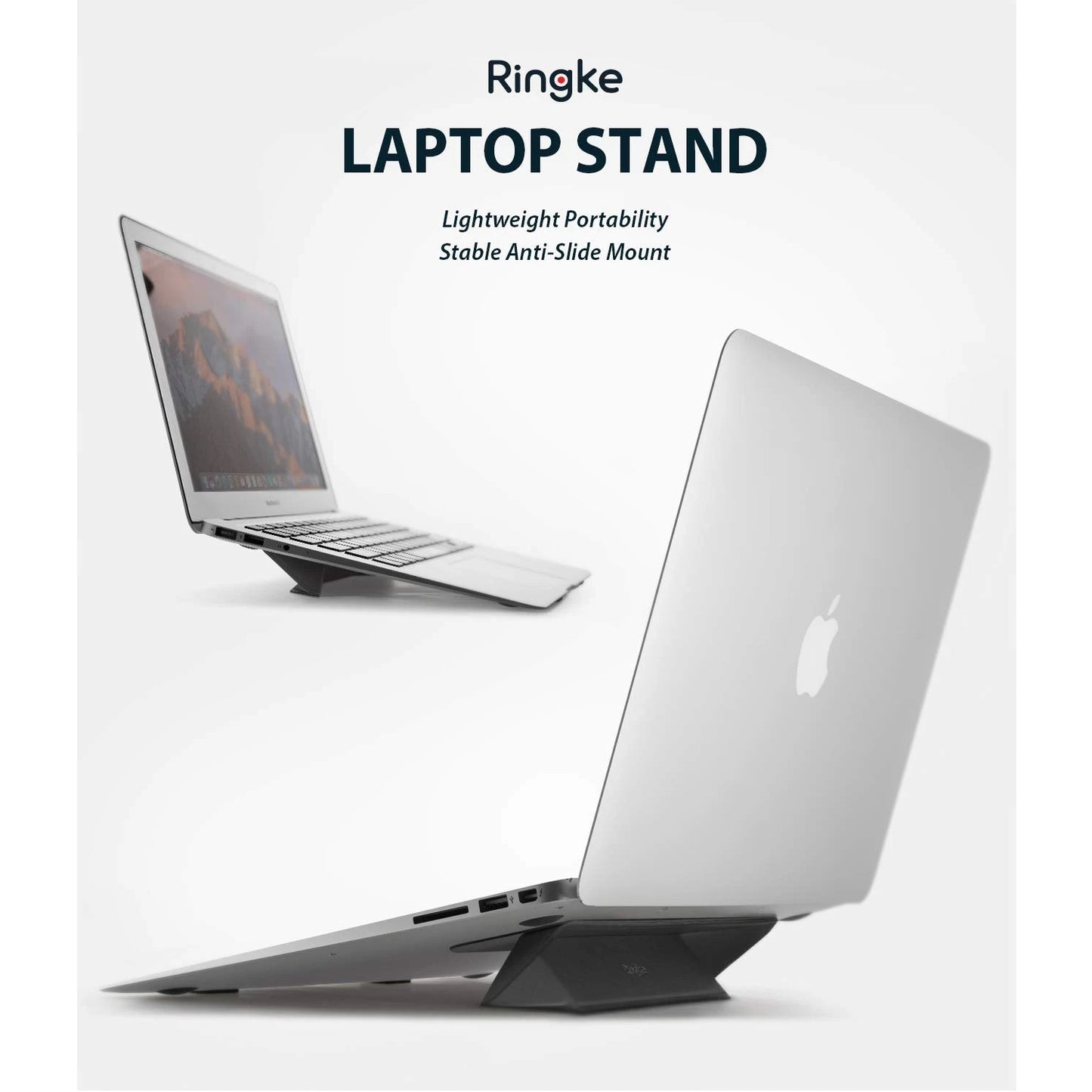 Shop and buy Ringke Laptop Stand Anti-Slide Smart Folding Portable Slim and Weightless Adhesive Stand| Casefactorie® online with great deals and sales prices with fast and safe shipping. Casefactorie is the largest Singapore official authorised retailer for the largest collection of mobile premium accessories.