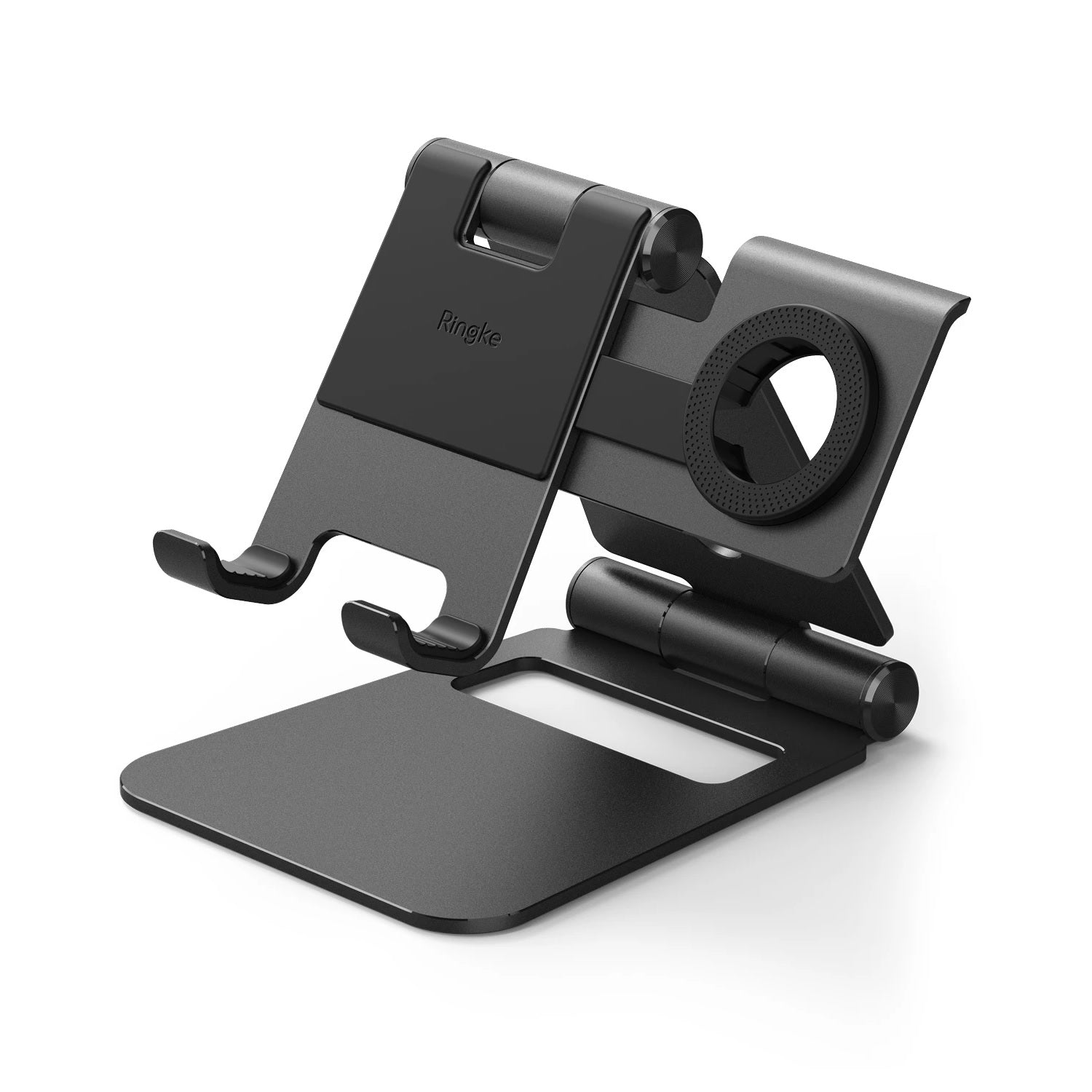 Shop and buy Ringke Super Folding Stand for Smart Phone & Apple Watch Mount 2-in-1 Design Multi-Angle| Casefactorie® online with great deals and sales prices with fast and safe shipping. Casefactorie is the largest Singapore official authorised retailer for the largest collection of mobile premium accessories.